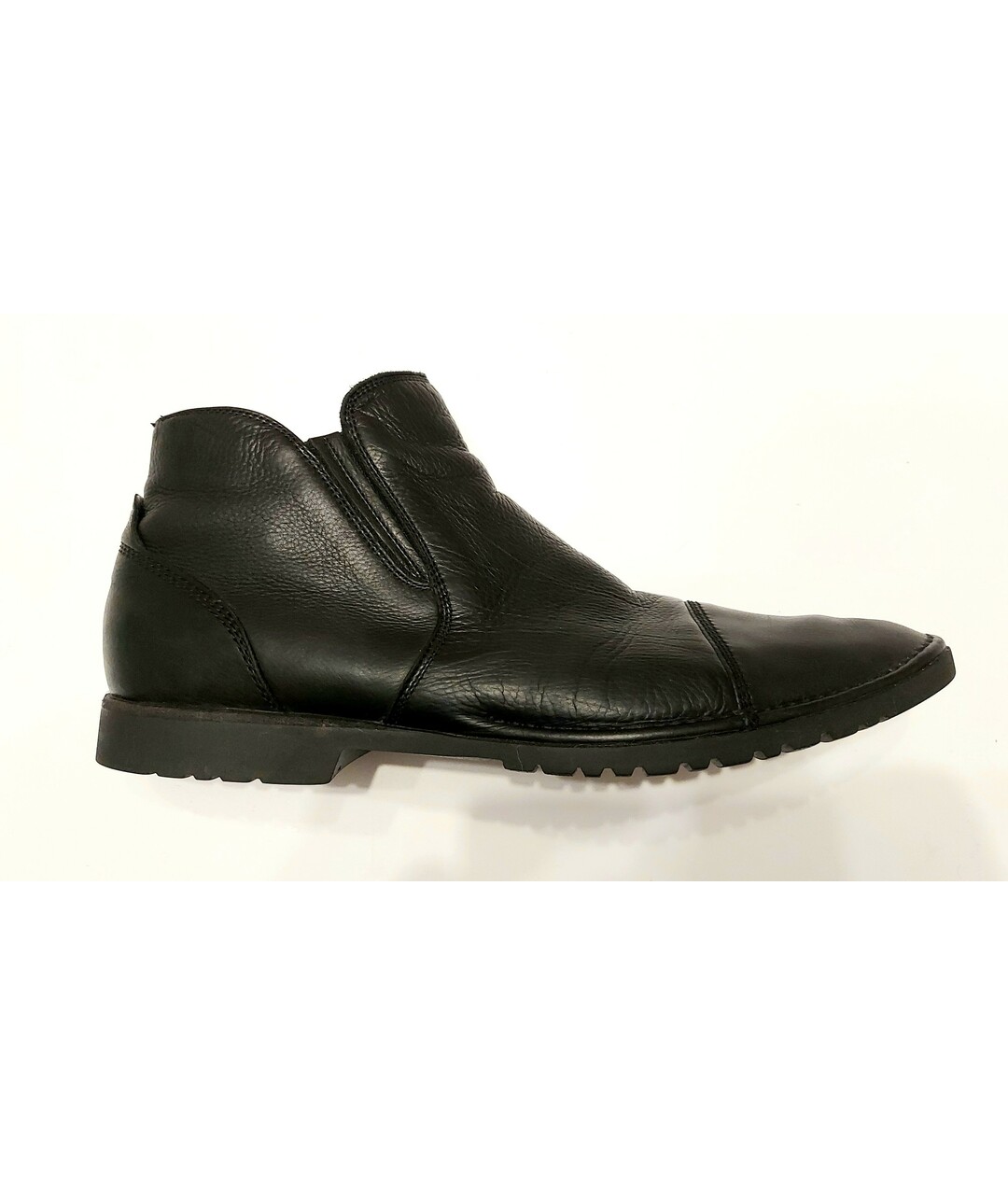 BALDININI Черные кожаные высокие ботинки, фото 9