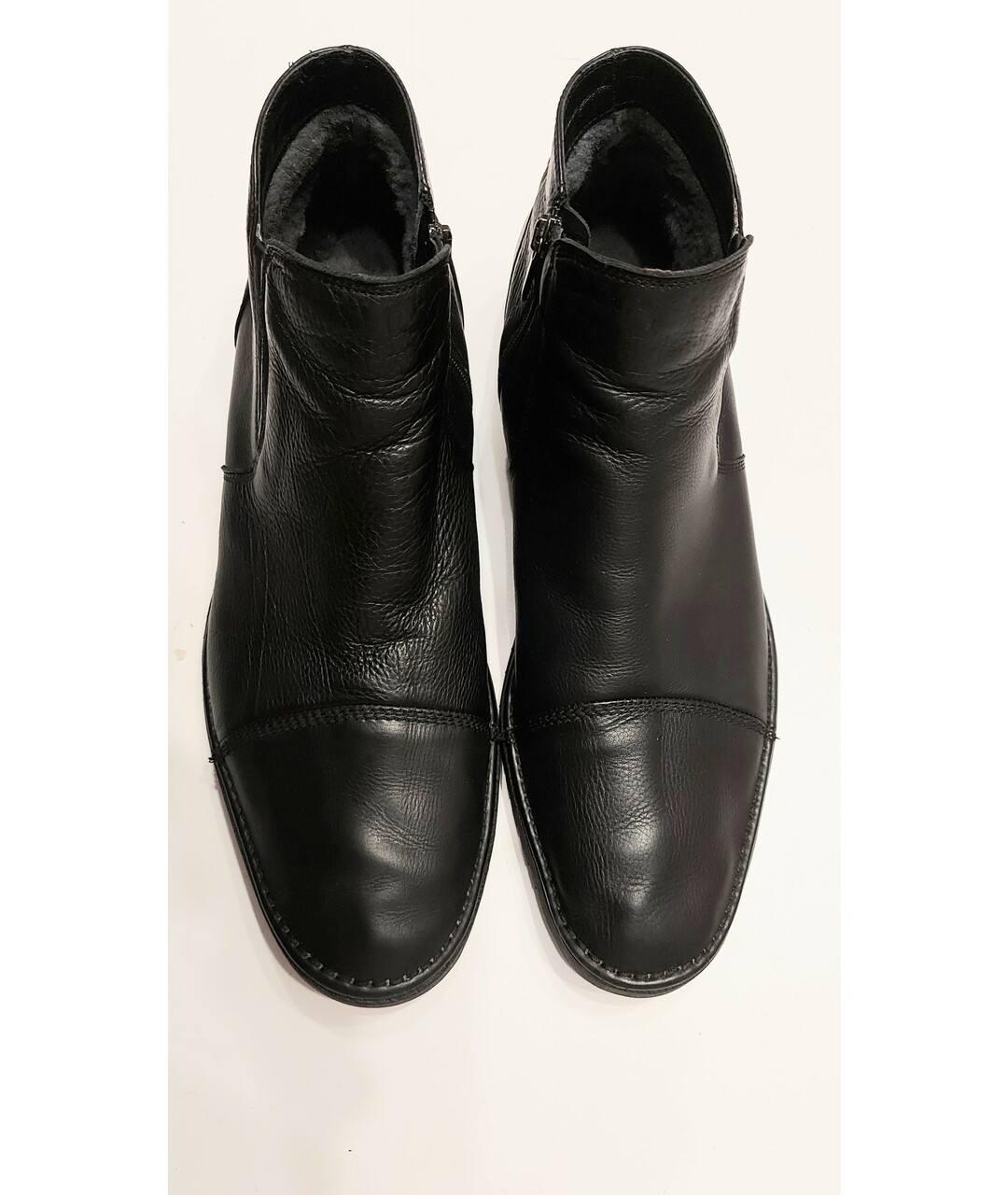 BALDININI Черные кожаные высокие ботинки, фото 2