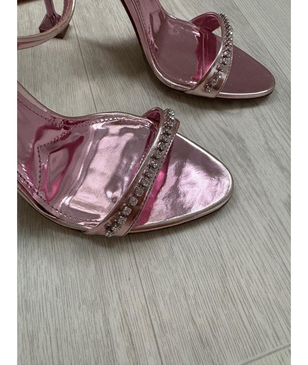 MIU MIU Розовые босоножки, фото 7