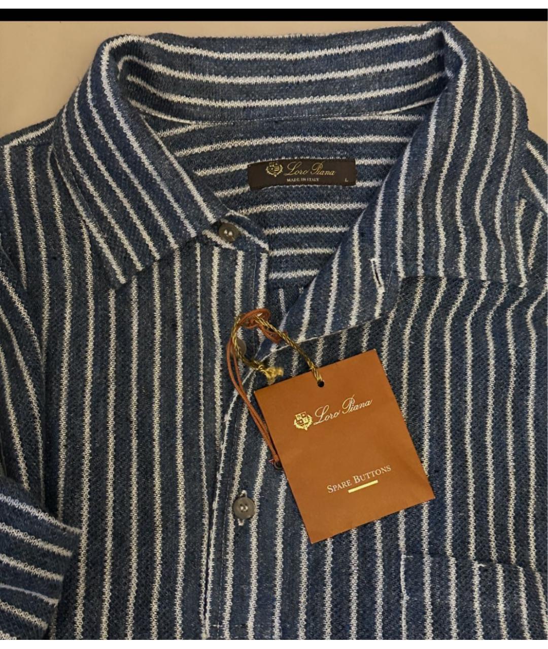 LORO PIANA Льняная кэжуал рубашка, фото 3