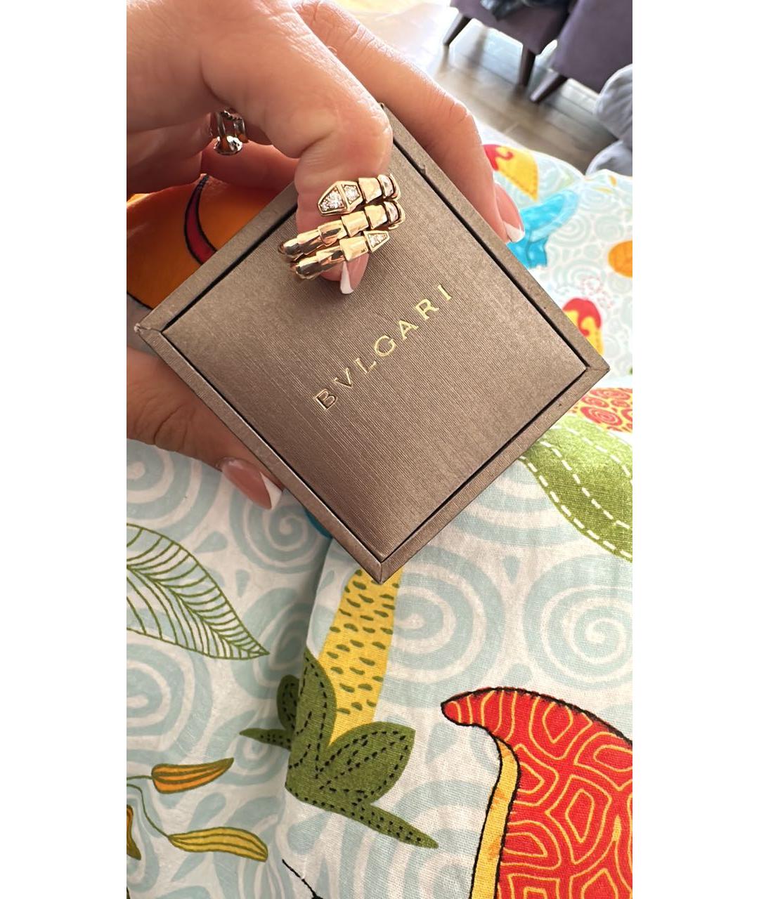 BVLGARI Золотое кольцо из розового золота, фото 3