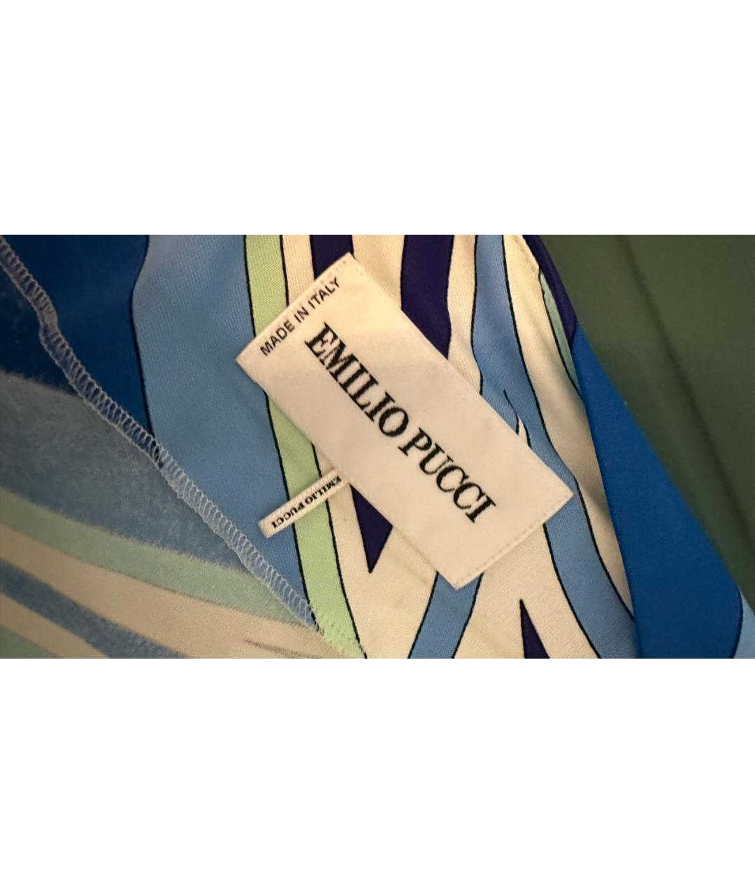 EMILIO PUCCI Мульти вискозная рубашка, фото 4