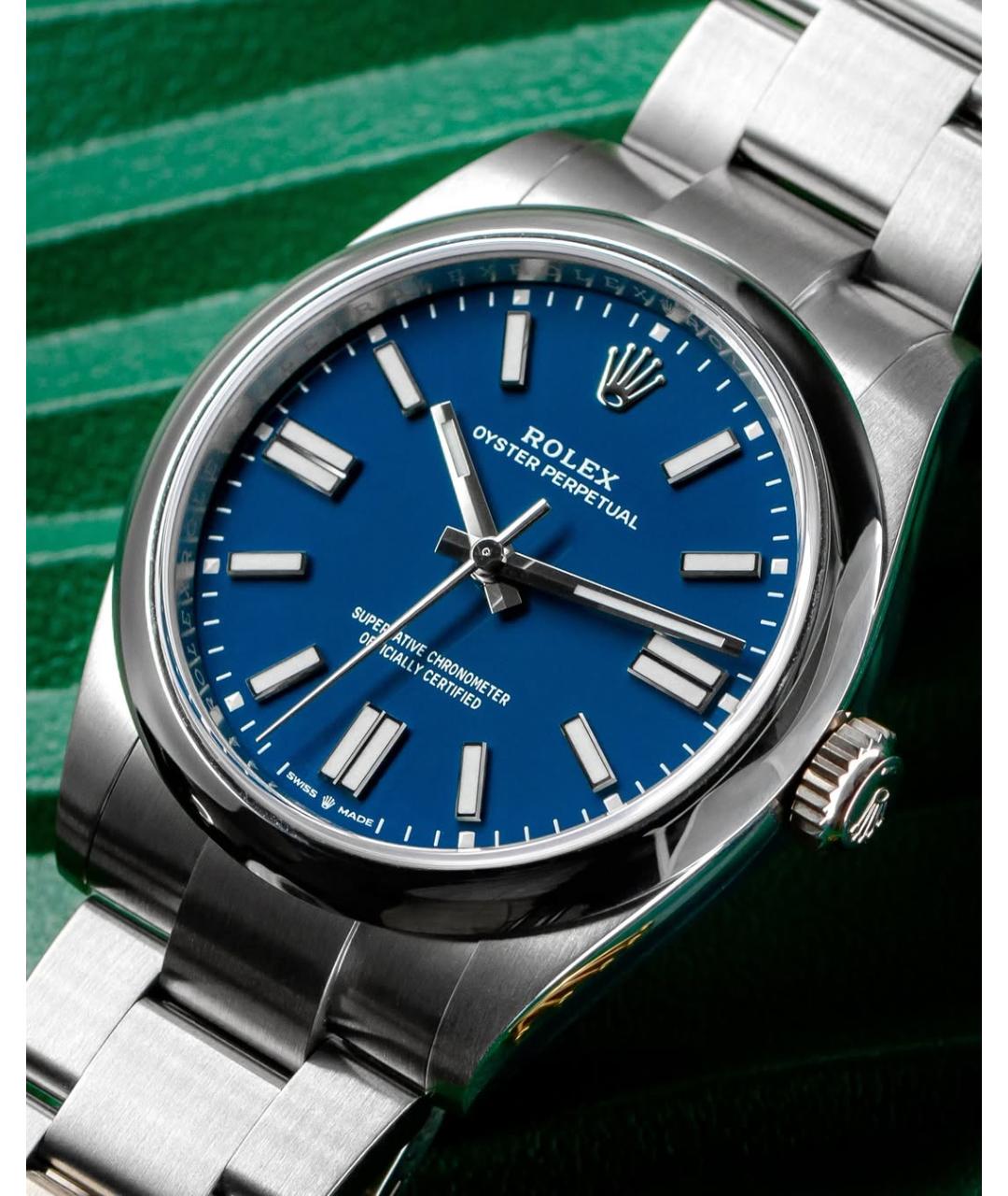 ROLEX Синие часы, фото 4