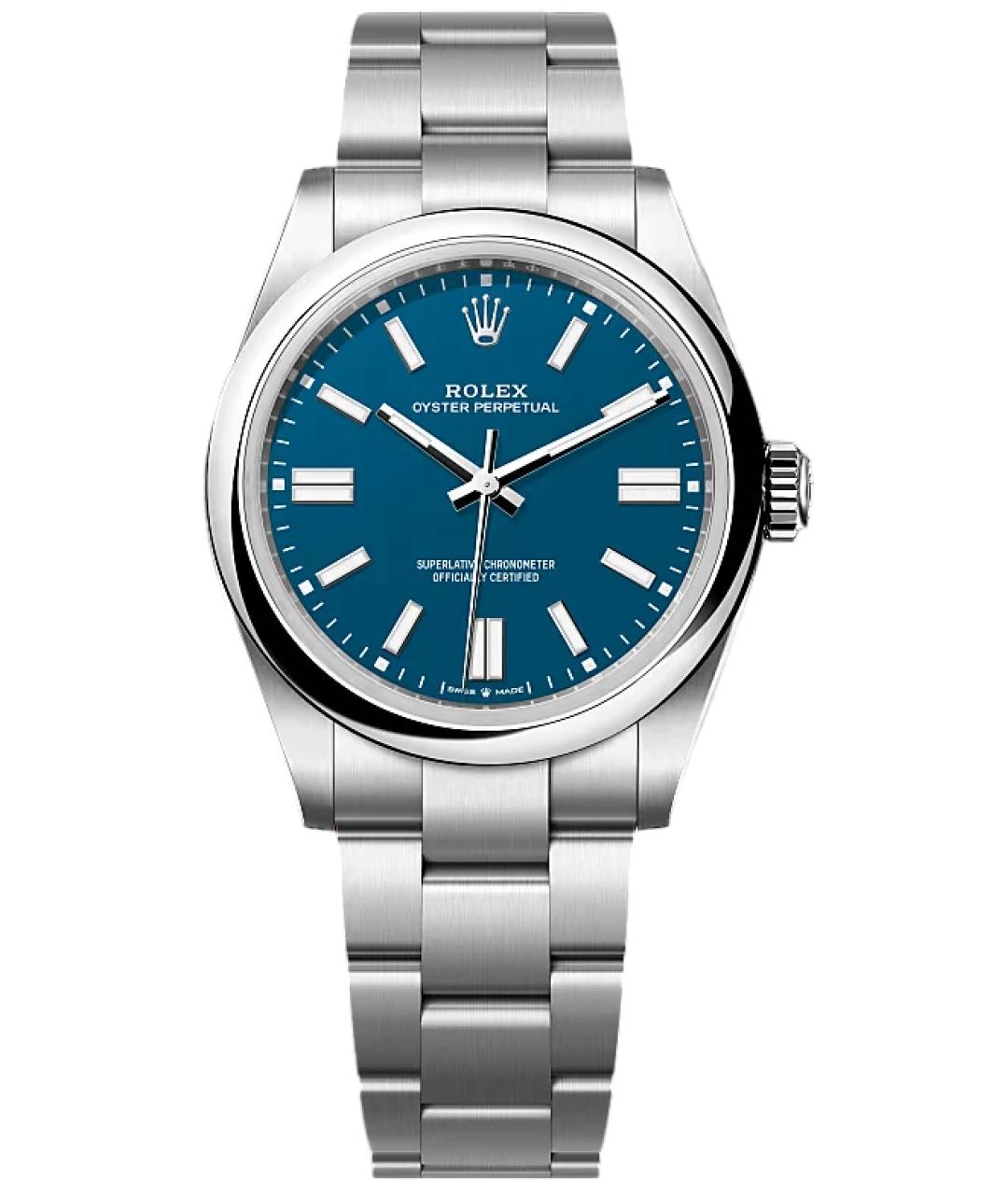 ROLEX Синие часы, фото 7