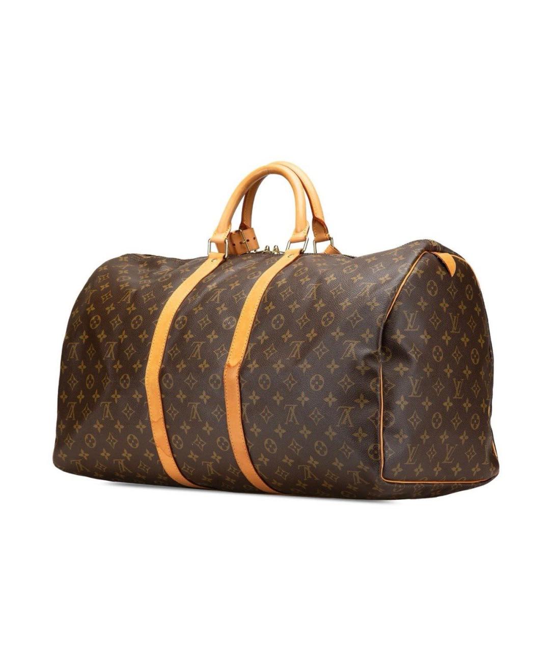 LOUIS VUITTON Коричневая дорожная/спортивная сумка, фото 2