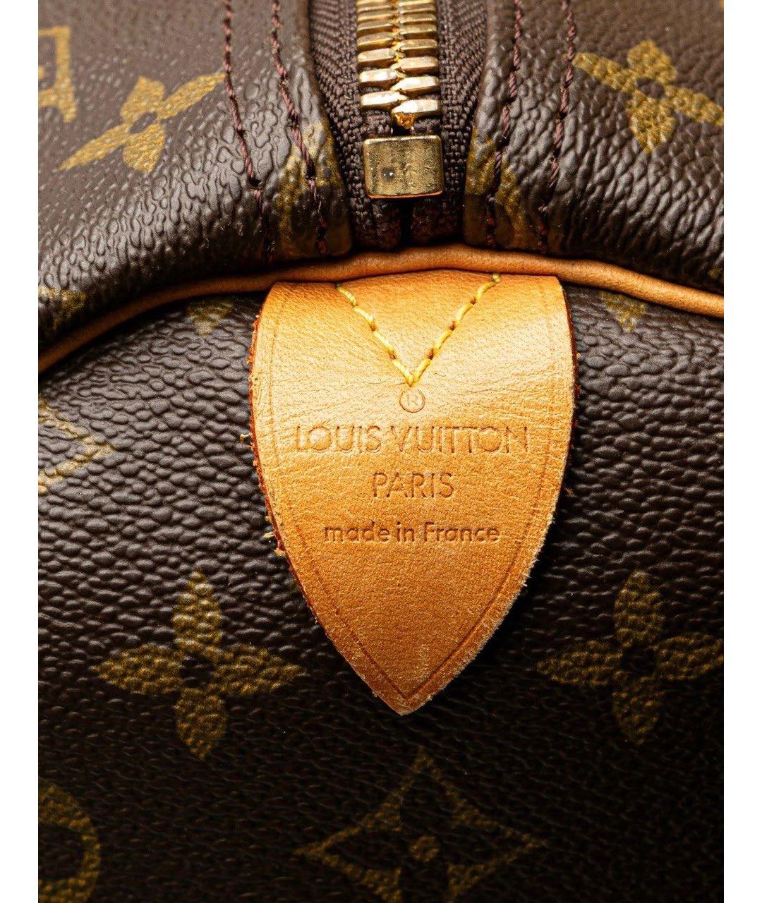 LOUIS VUITTON Коричневая дорожная/спортивная сумка, фото 6