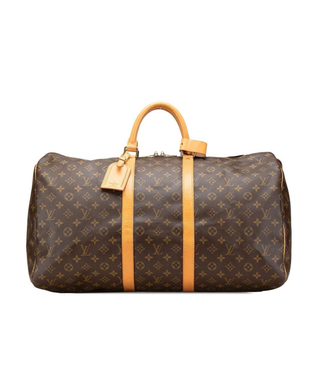 LOUIS VUITTON Коричневая дорожная/спортивная сумка, фото 1