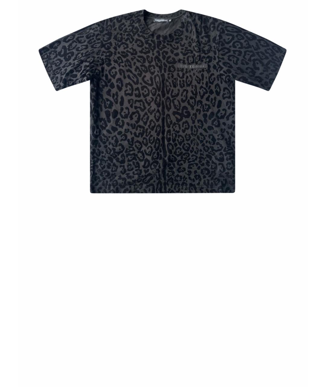 DOLCE&GABBANA Черная футболка, фото 1