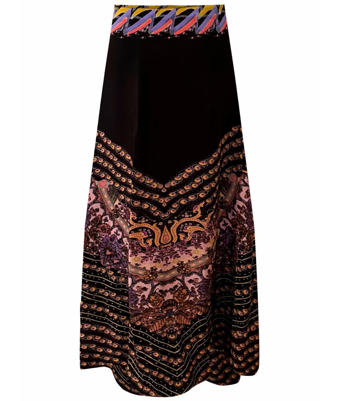 ETRO Мульти шелковая юбка макси, фото 1