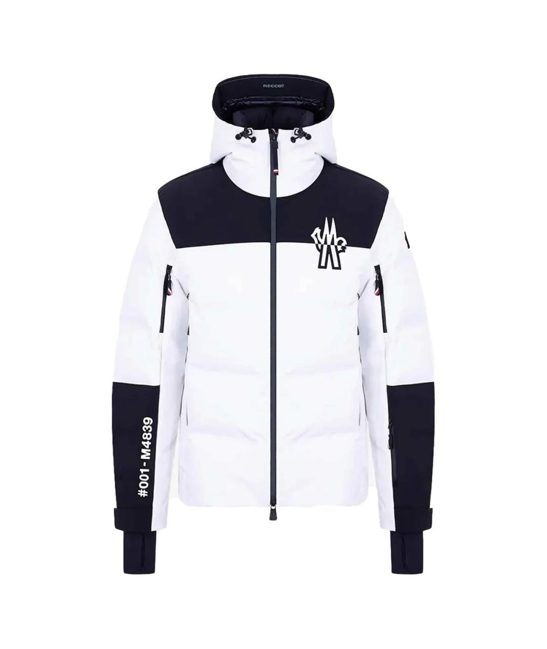 MONCLER GRENOBLE Белая куртка, фото 6