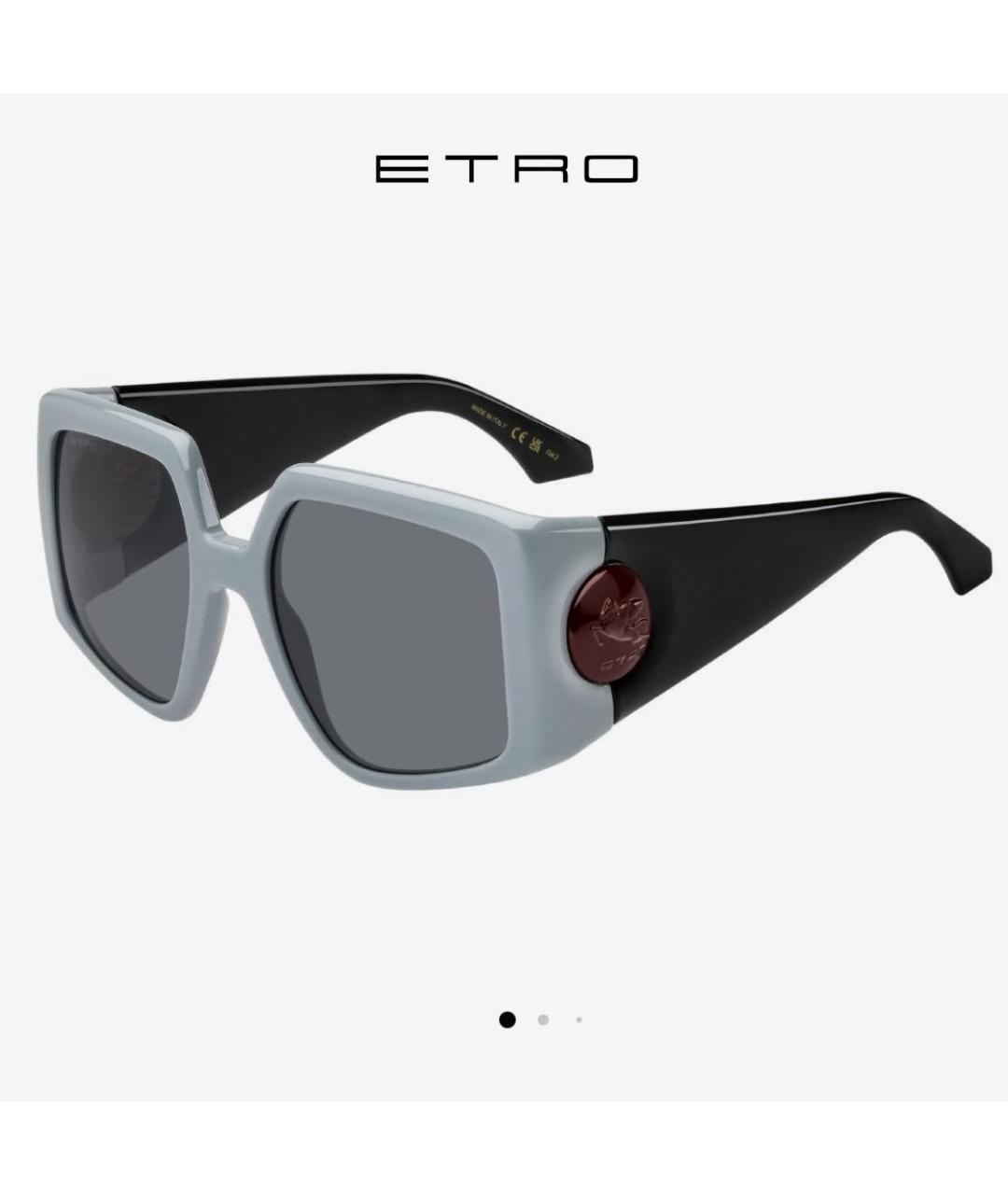 ETRO Мульти пластиковые солнцезащитные очки, фото 5