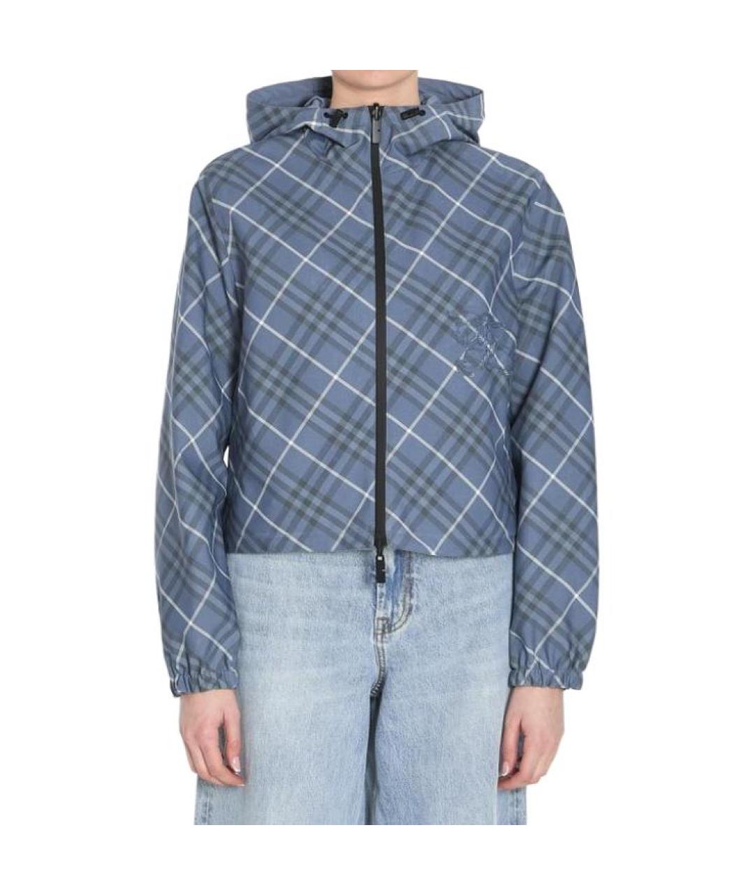 BURBERRY Синяя куртка, фото 6