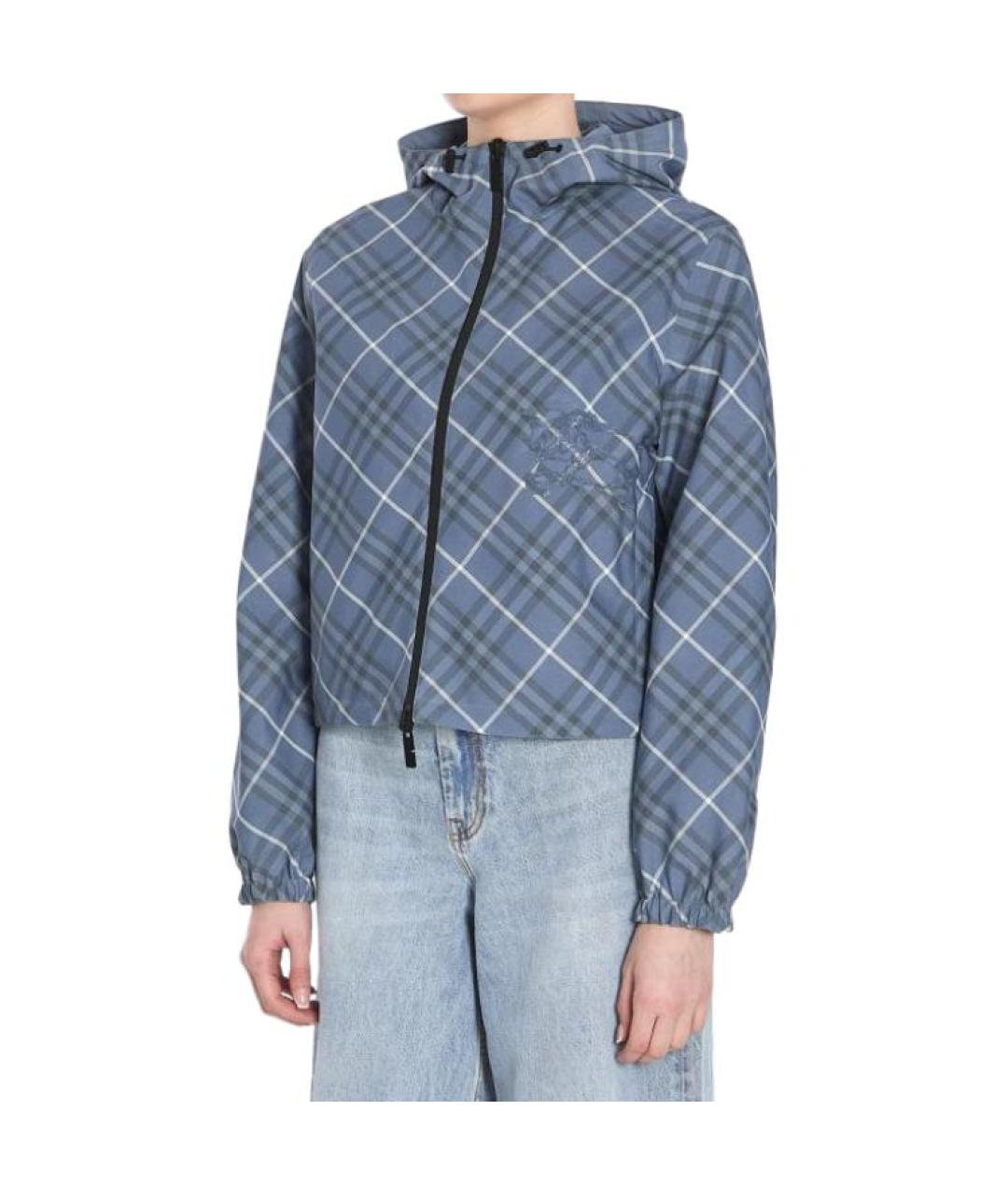 BURBERRY Синяя куртка, фото 3