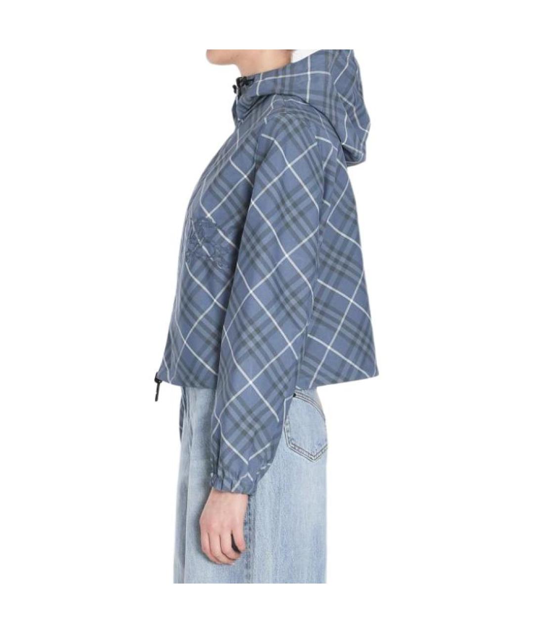 BURBERRY Синяя куртка, фото 4