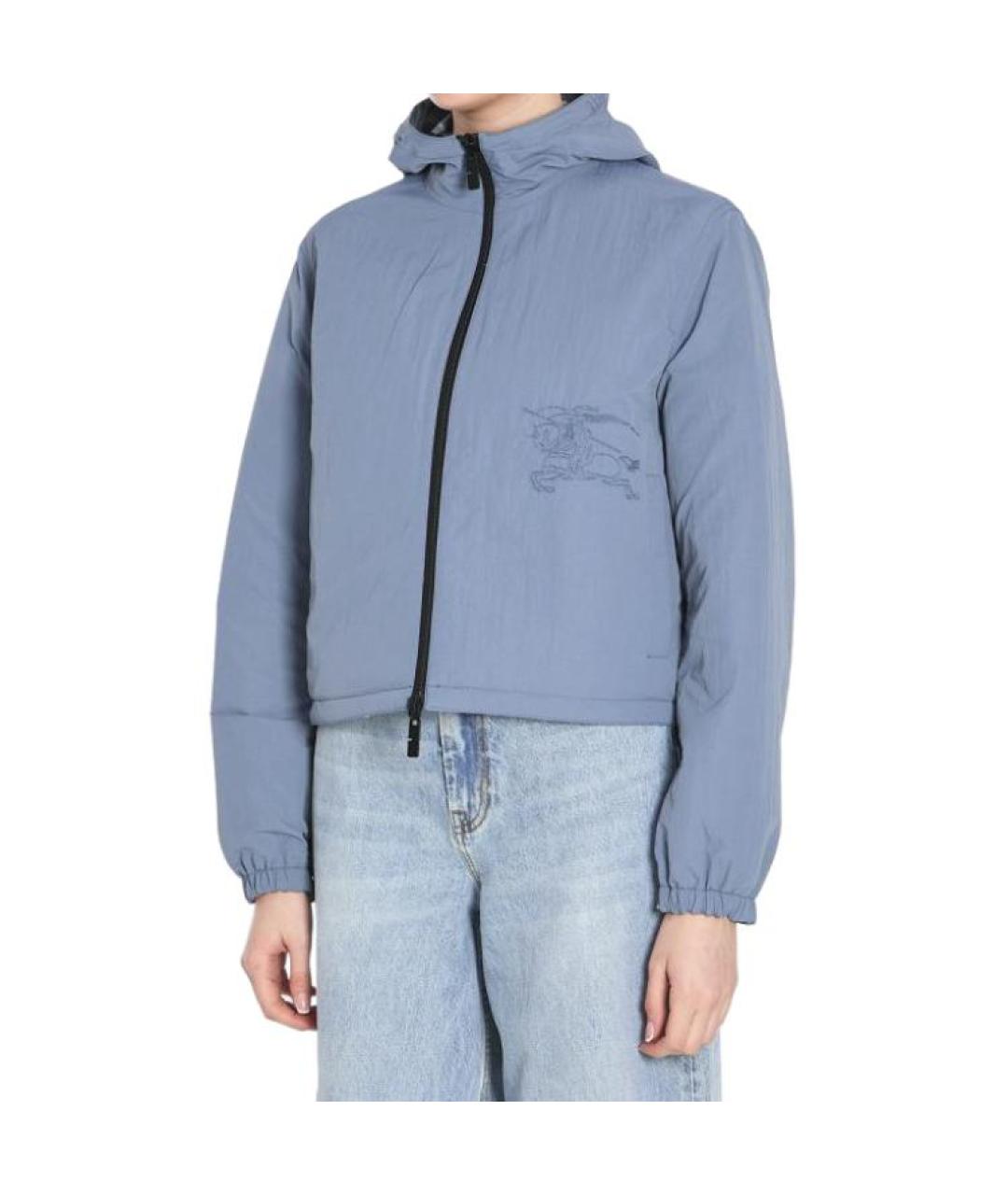 BURBERRY Синяя куртка, фото 5