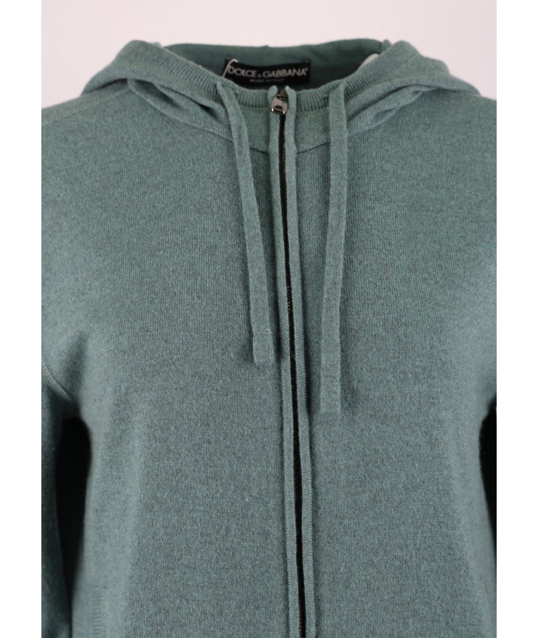 DOLCE&GABBANA Зеленый кашемировый спортивный костюм, фото 3