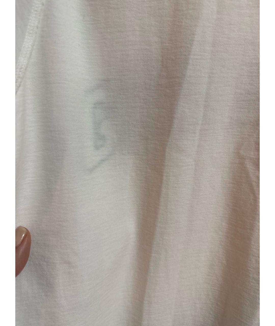 GIVENCHY Белая хлопковая футболка, фото 4