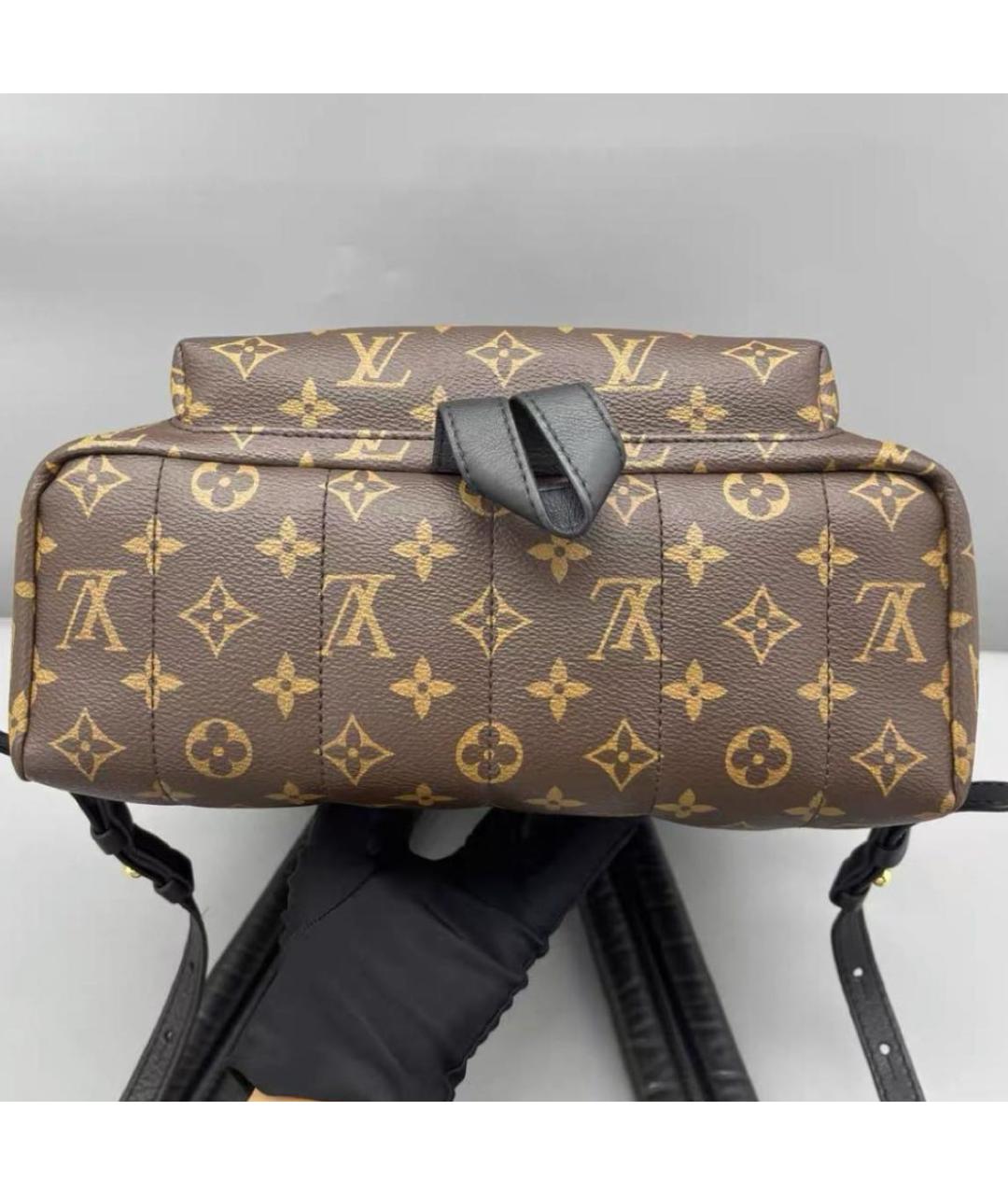 LOUIS VUITTON Коричневый рюкзак, фото 4