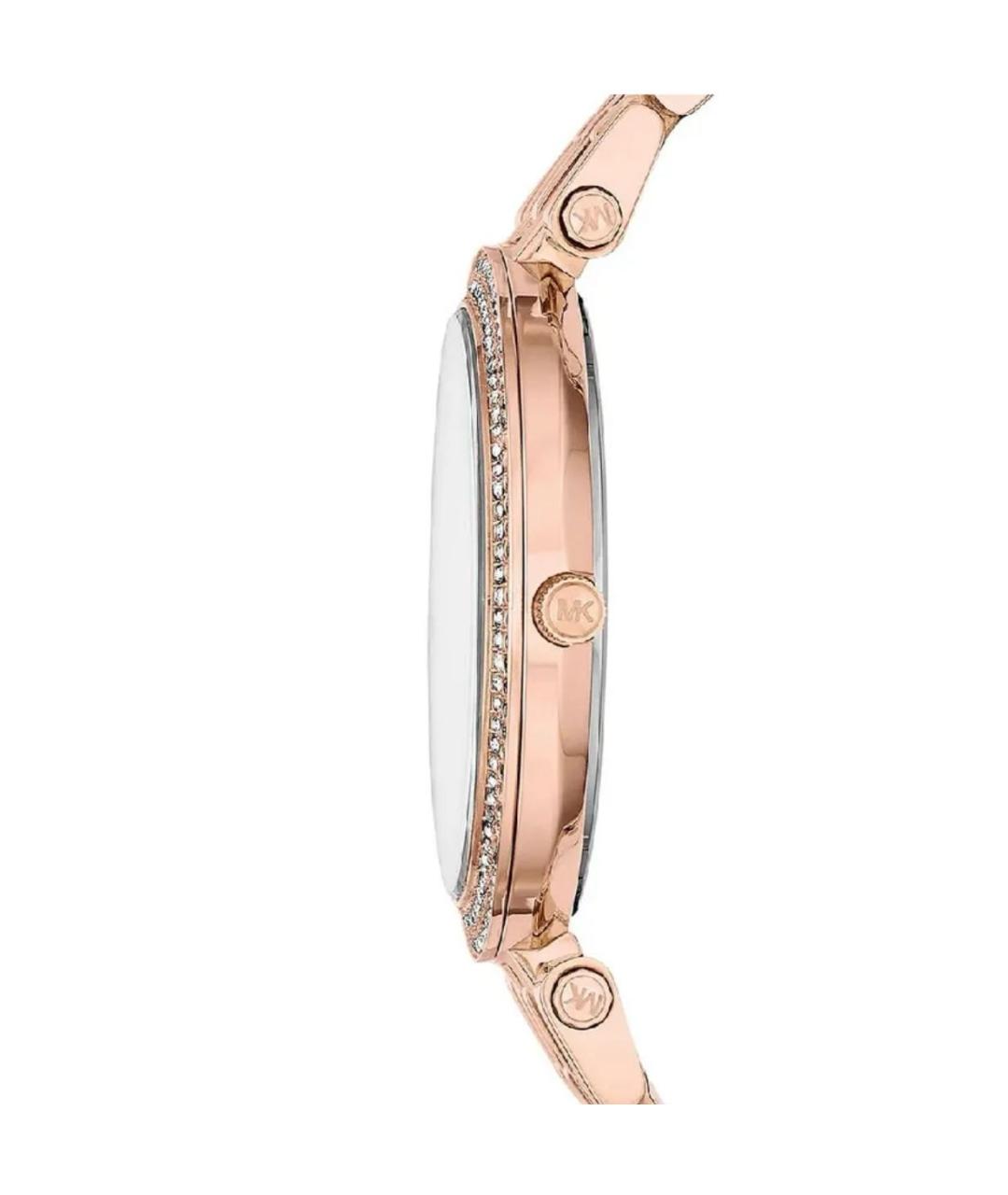 MICHAEL KORS Золотые стальные часы, фото 5