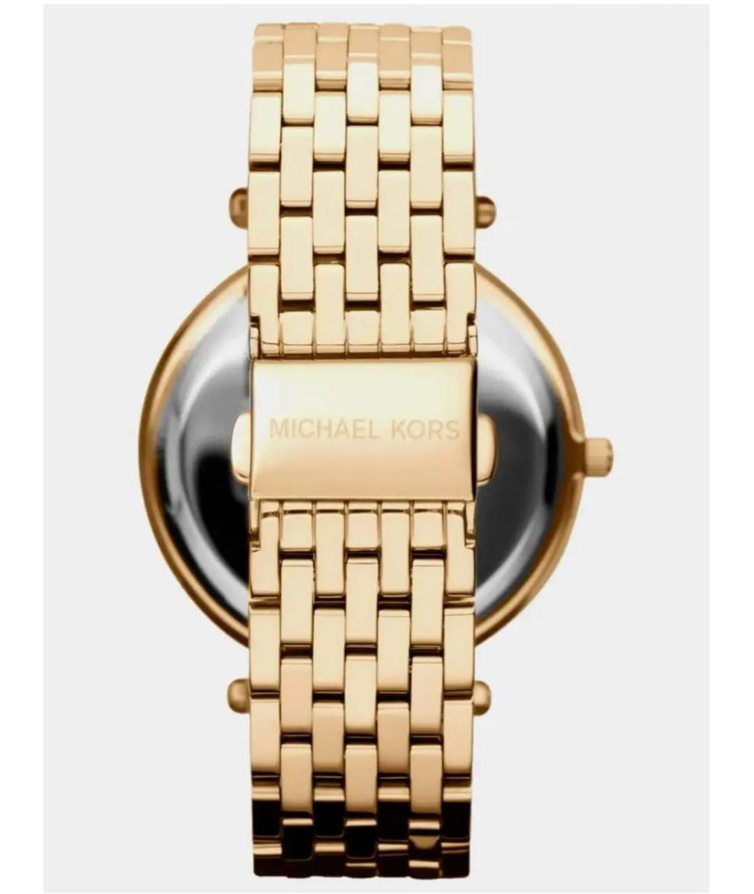 MICHAEL KORS Золотые стальные часы, фото 2