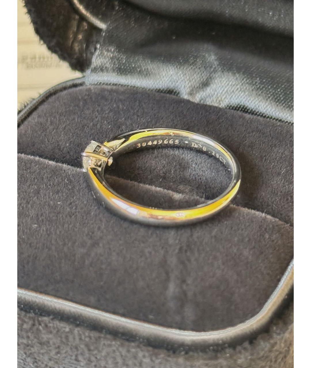 TIFFANY&CO Белое платиновое кольцо, фото 3