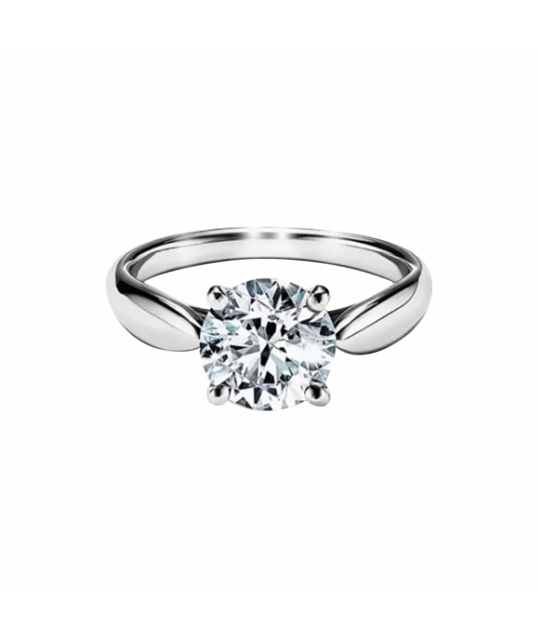 TIFFANY&CO Белое платиновое кольцо, фото 1