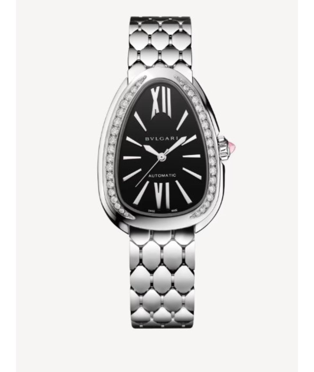 BVLGARI Серебряные металлические часы, фото 8