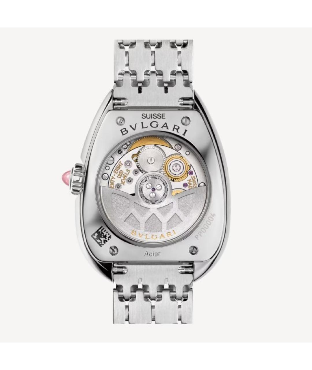 BVLGARI Серебряные металлические часы, фото 4