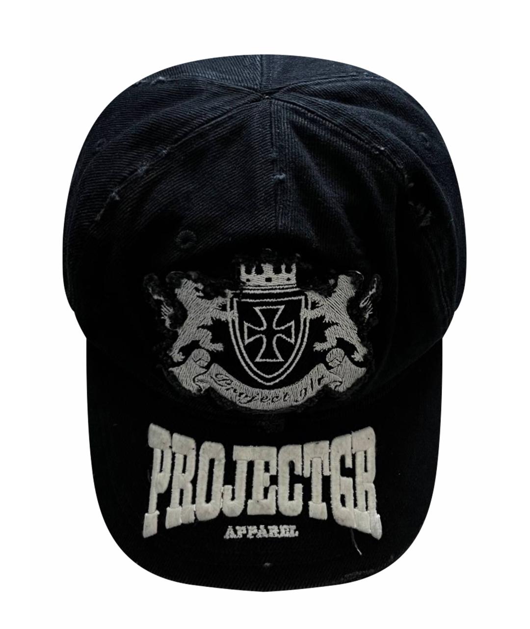 GRAILZ PROJECT G/R Черная хлопковая кепка/бейсболка, фото 1