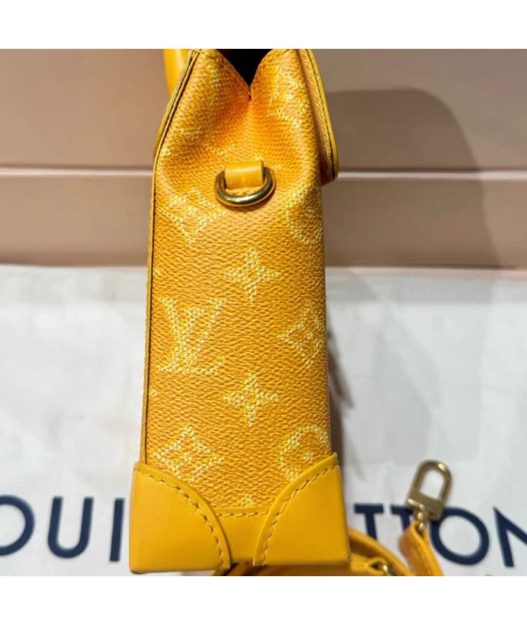 LOUIS VUITTON Оранжевая сумка через плечо, фото 6