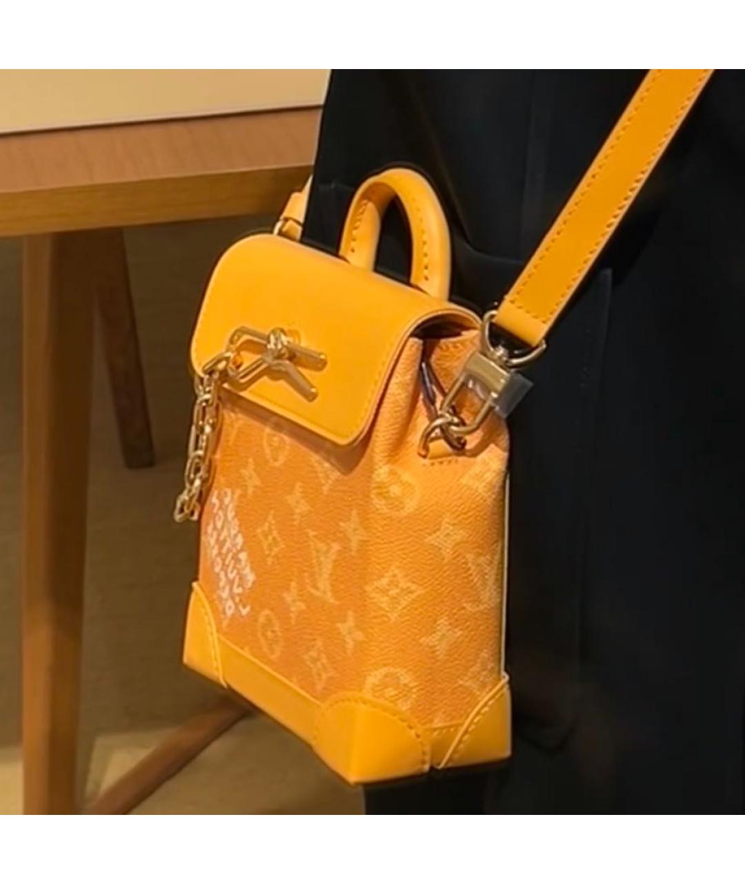 LOUIS VUITTON Оранжевая сумка через плечо, фото 4