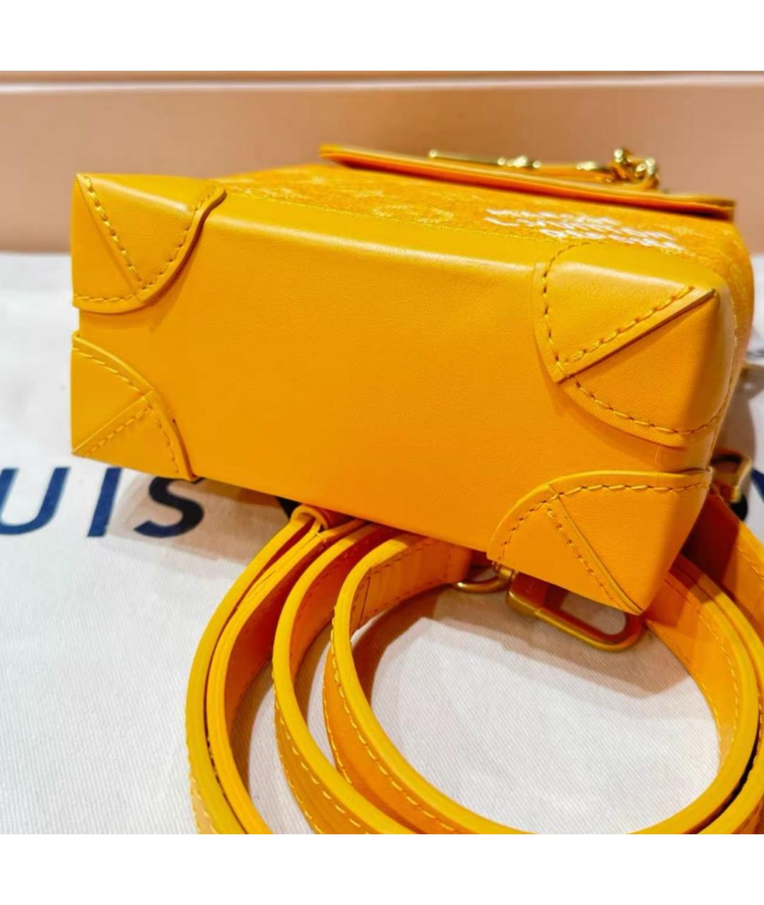LOUIS VUITTON Оранжевая сумка через плечо, фото 5