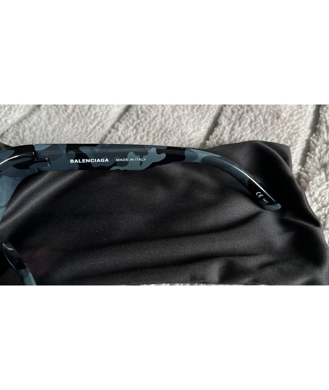 BALENCIAGA Пластиковые солнцезащитные очки, фото 3
