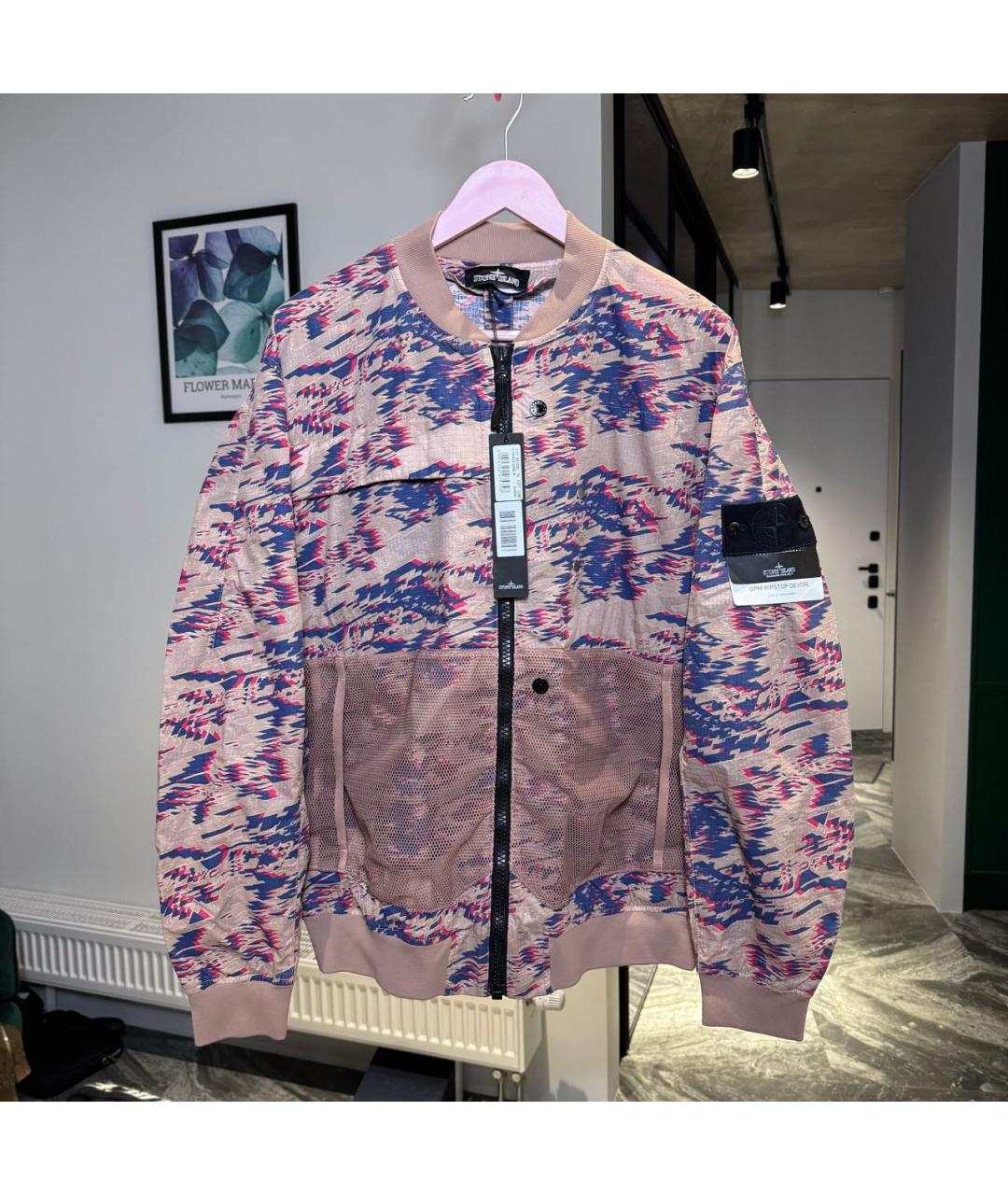 STONE ISLAND SHADOW PROJECT Бордовая хлопковая куртка, фото 6