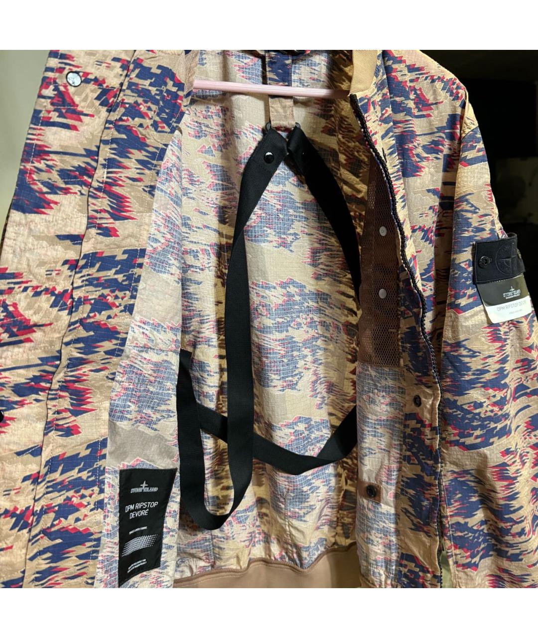 STONE ISLAND SHADOW PROJECT Бордовая хлопковая куртка, фото 5