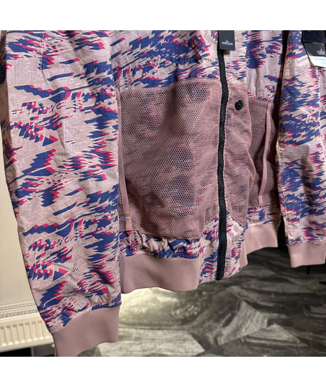 STONE ISLAND SHADOW PROJECT Бордовая хлопковая куртка, фото 3