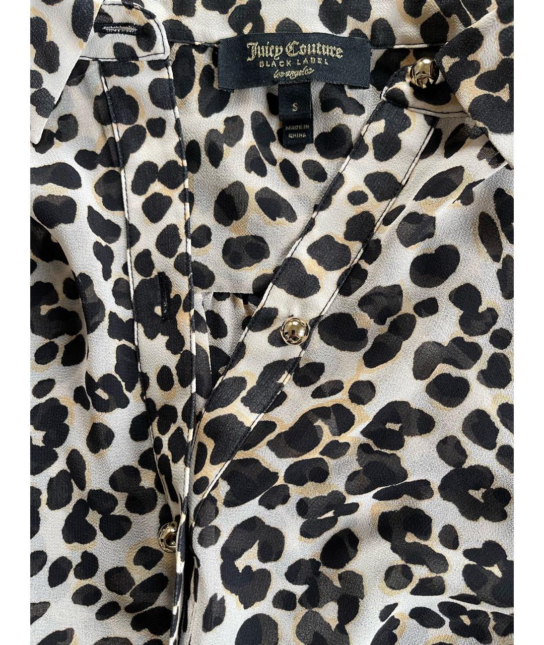 JUICY COUTURE Мульти полиэстеровая блузы, фото 3