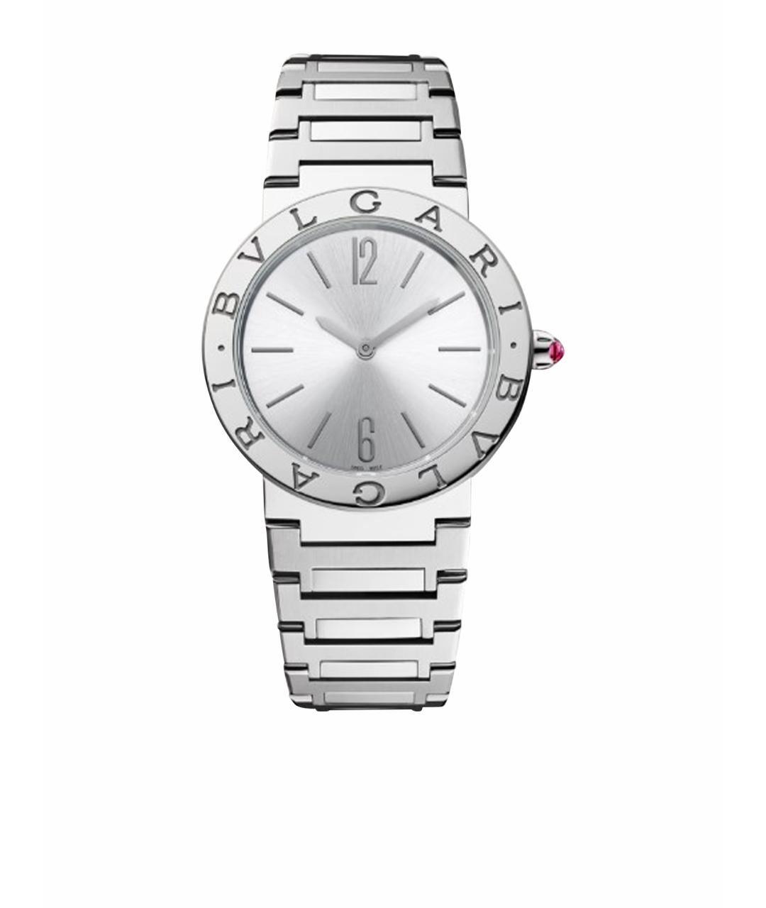 BVLGARI Серебряные металлические часы, фото 1