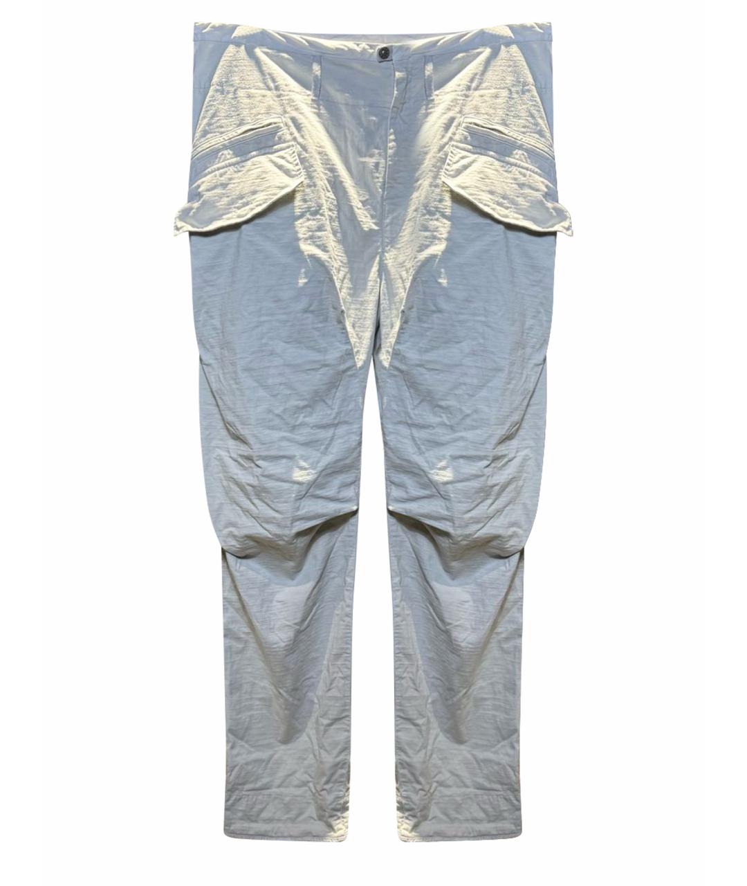 STONE ISLAND SHADOW PROJECT Белые хлопковые повседневные брюки, фото 1