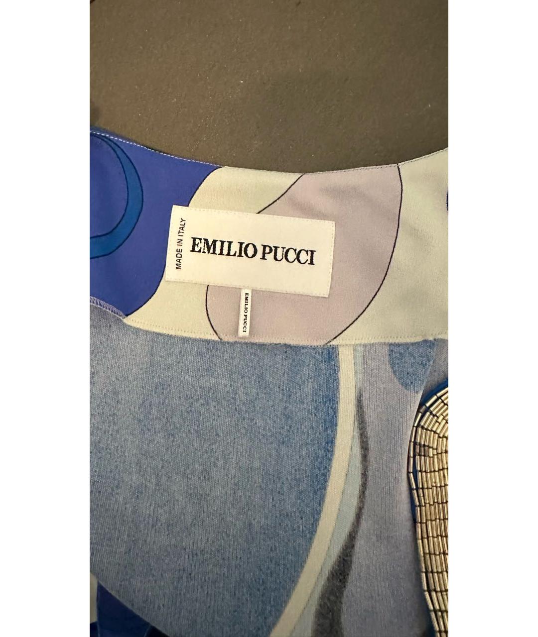 EMILIO PUCCI Мульти вискозное платье, фото 3