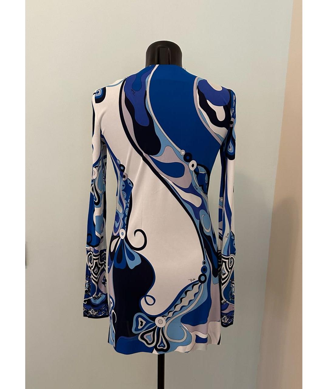 EMILIO PUCCI Мульти вискозное платье, фото 2