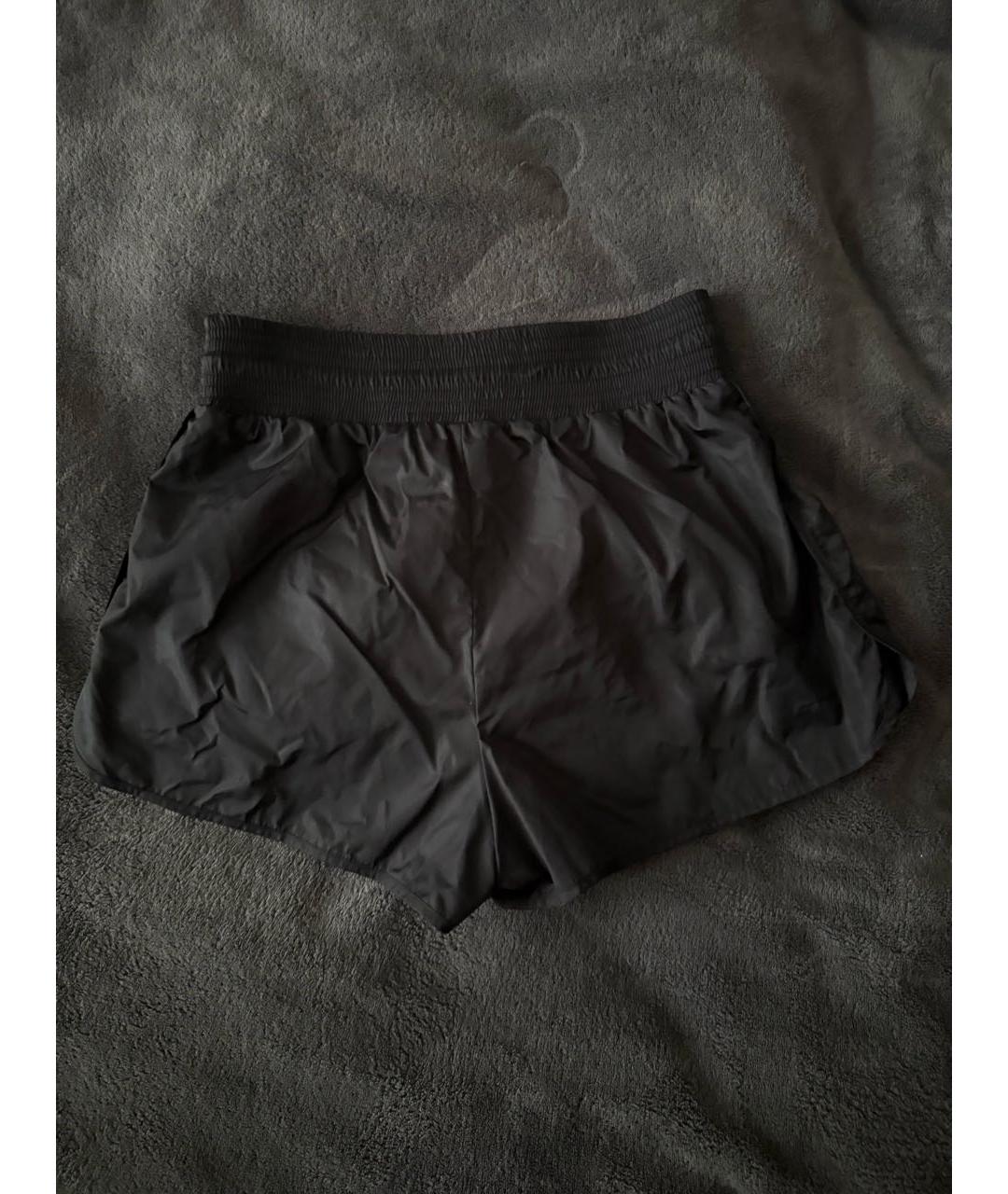 OFF-WHITE Черные полиамидовые спортивные брюки и шорты, фото 3