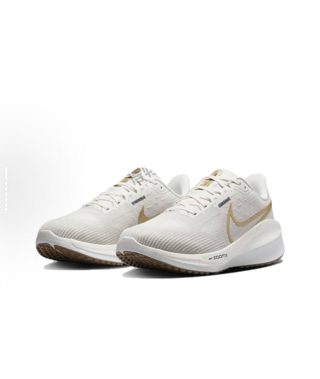 NIKE Бежевые текстильные кроссовки, фото 6