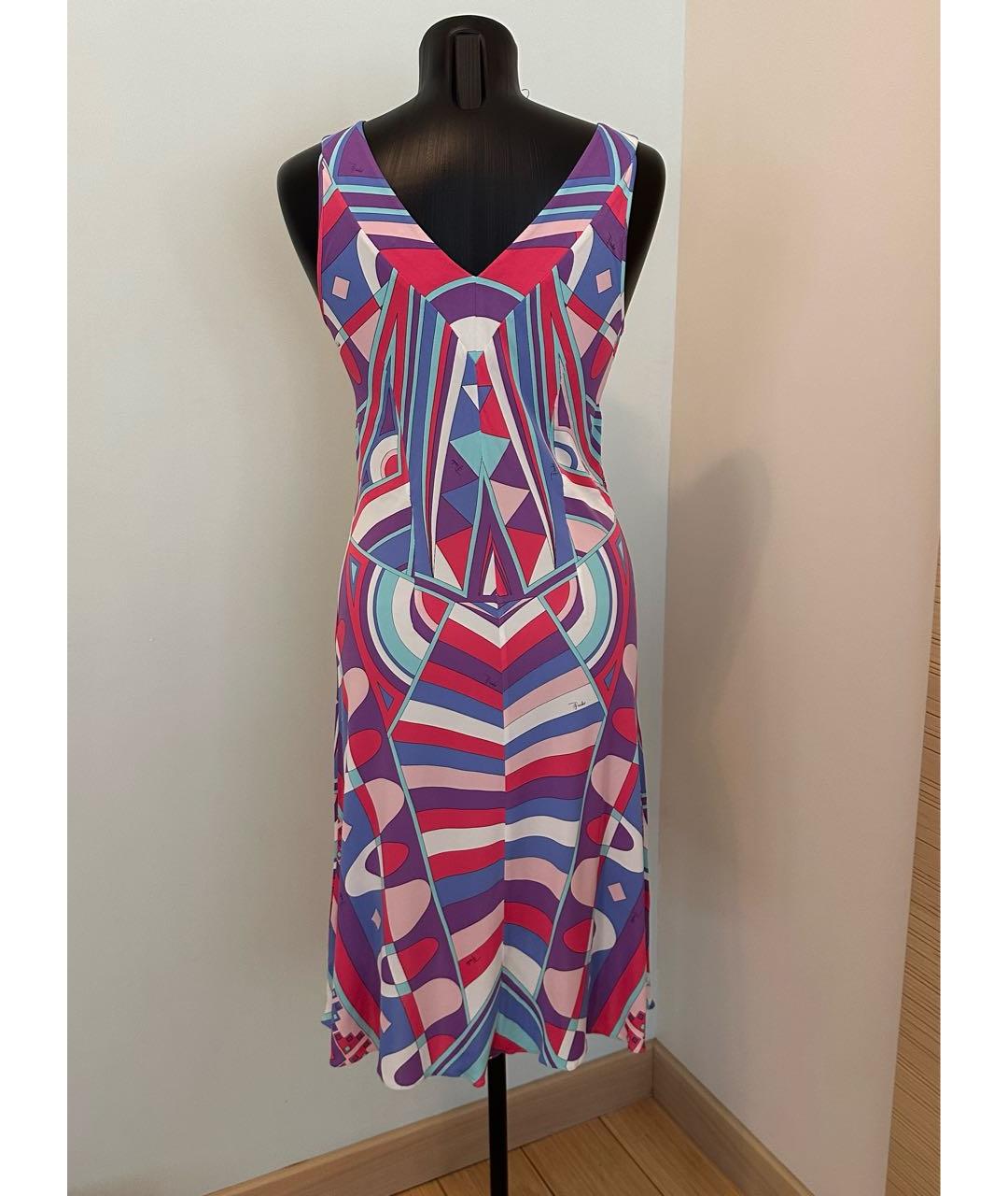 EMILIO PUCCI Мульти вискозный сарафан, фото 2