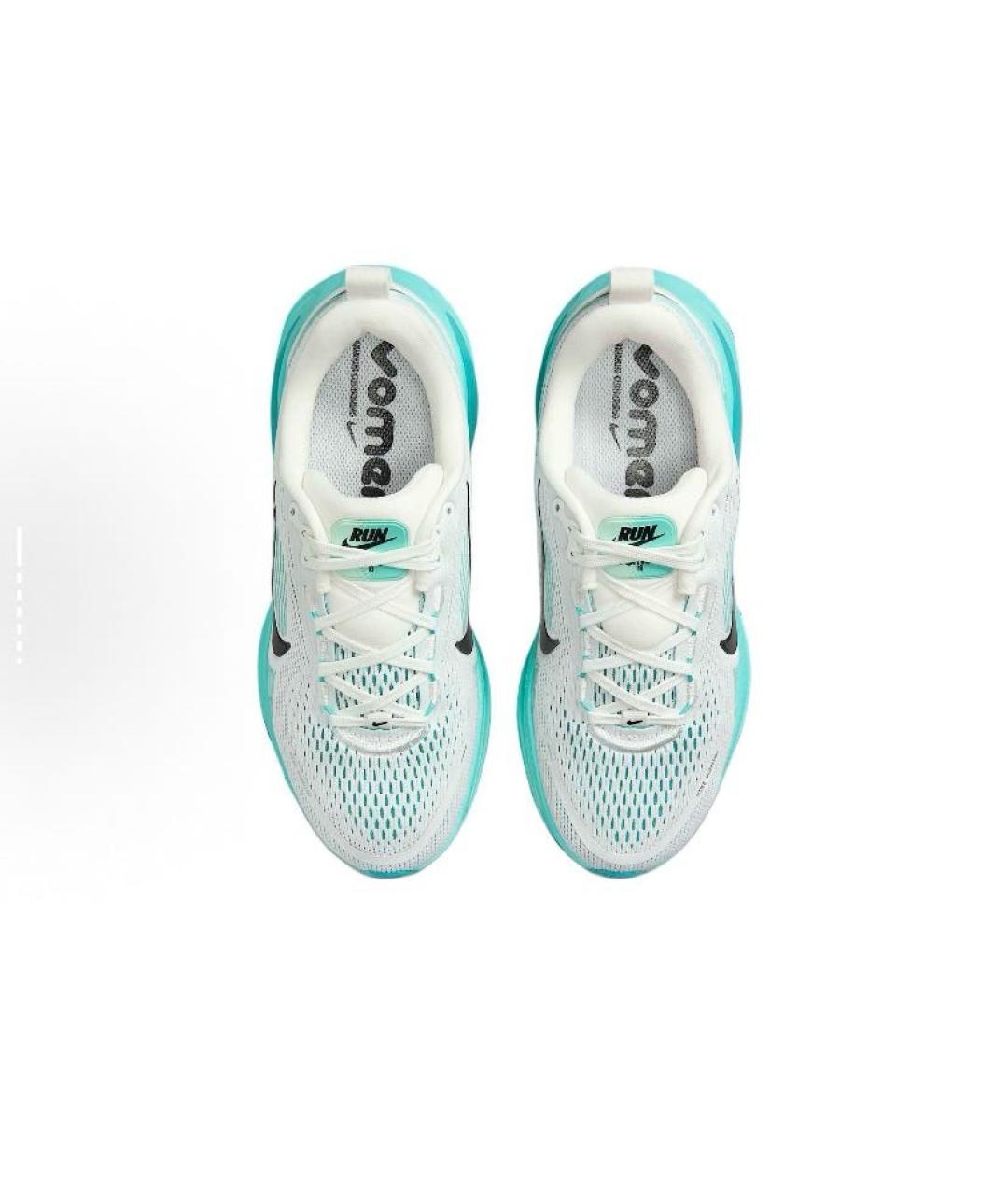 NIKE Бирюзовые текстильные кроссовки, фото 6