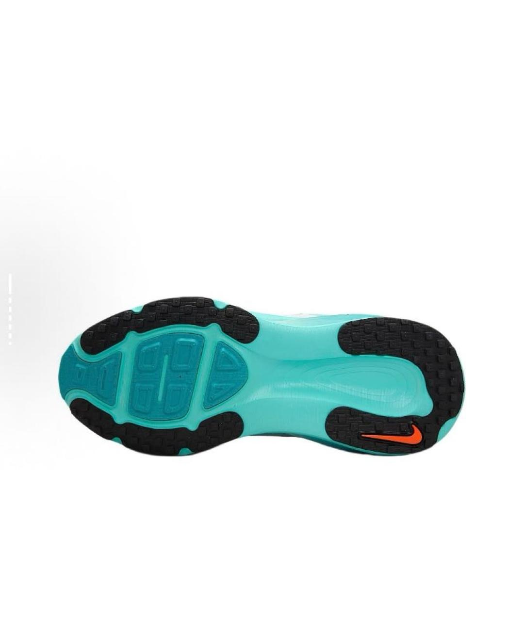 NIKE Бирюзовые текстильные кроссовки, фото 2