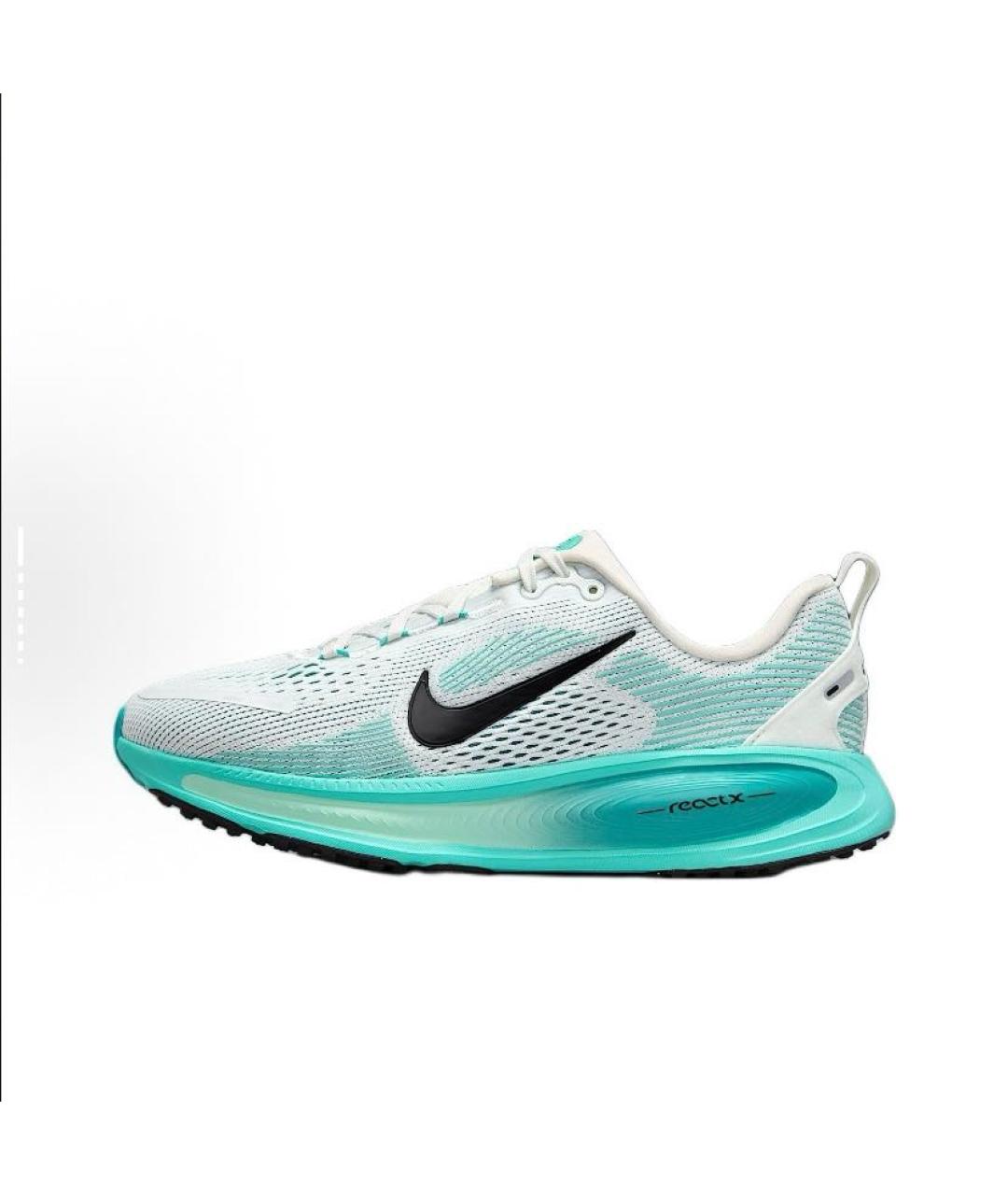 NIKE Бирюзовые текстильные кроссовки, фото 4