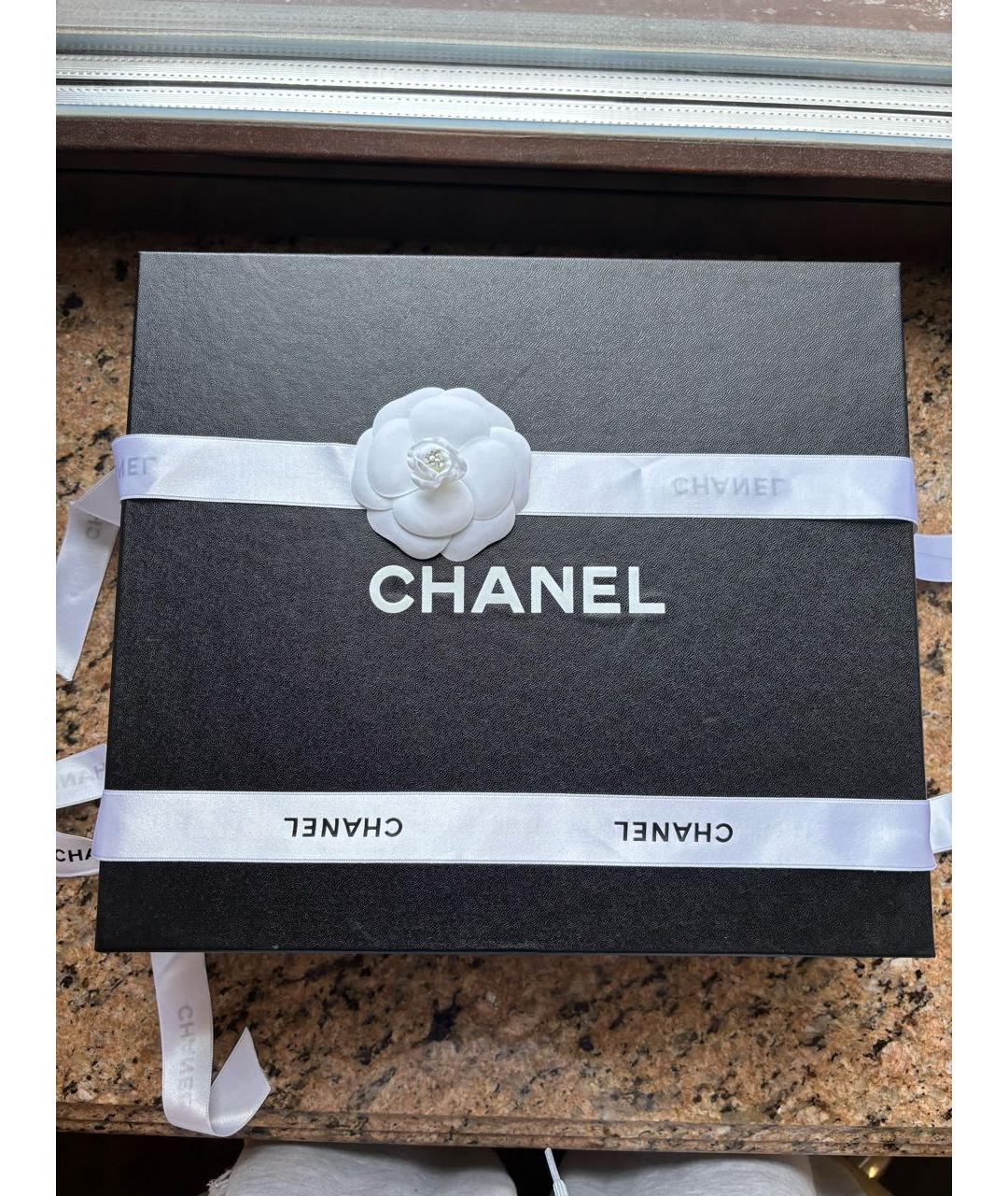 CHANEL Черные кожаные ботильоны, фото 8