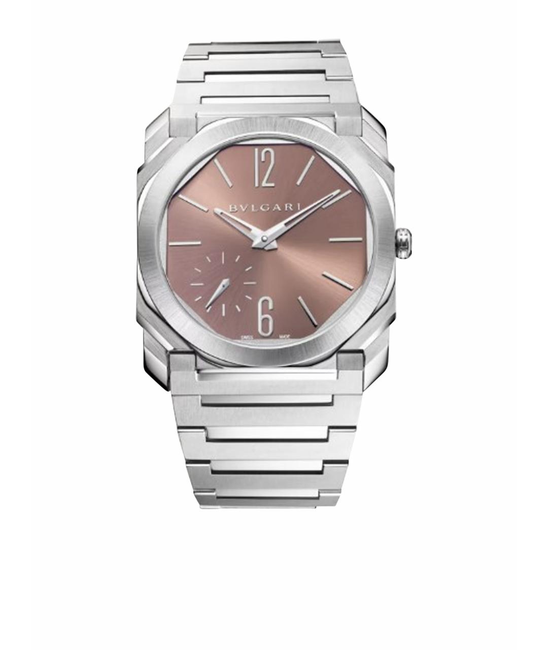 BVLGARI Серебряные металлические часы, фото 1
