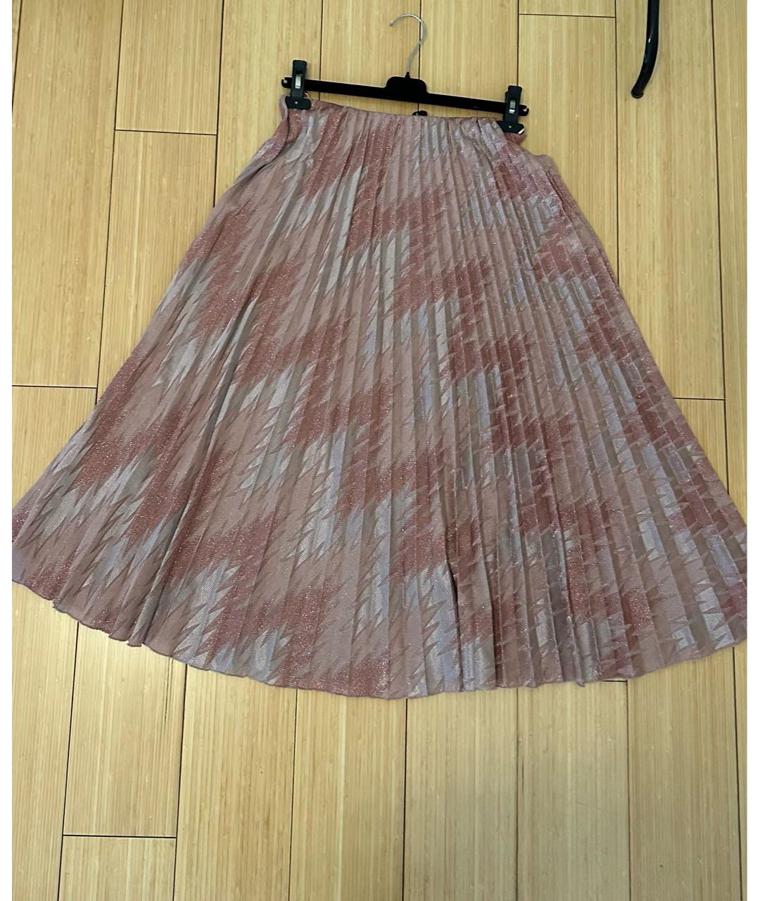 MISSONI Коричневая хлопковая юбка миди, фото 8